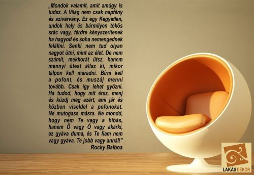 Mondok valamit, amit amúgy is tudsz. Idézet falmatrica