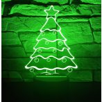 17. Karácsonyi 3D hatású led lámpa