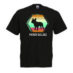 Francia bulldog férfi póló