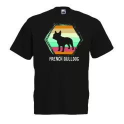 Francia bulldog férfi póló
