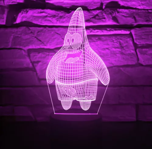 Spongyabob LED éjjeli lámpa