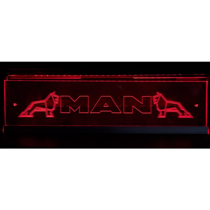 Kamionos LED tábla MAN(49x12 cm)