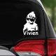 Baby on Board Honda Lányos Autómatrica – Vagány Napszemüveges Baba