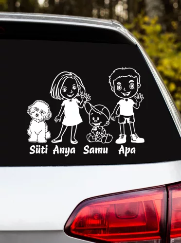 Anya Babafiú Apa Bichon autósmatrica