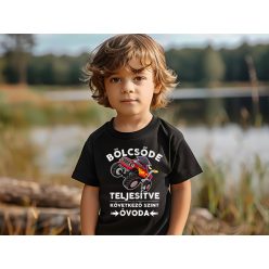 BÖLCSŐDE TELJESÍTVE Monster track baba póló