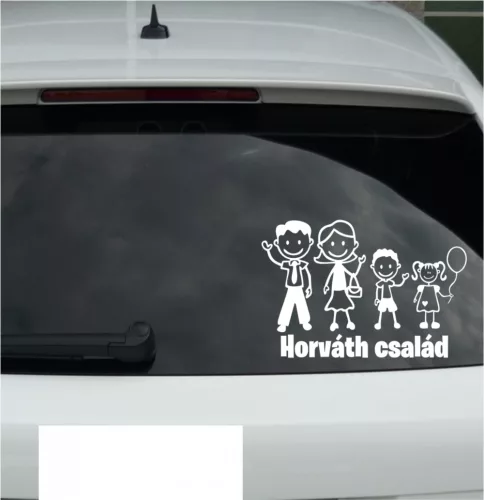 Család 1 autósmatrica