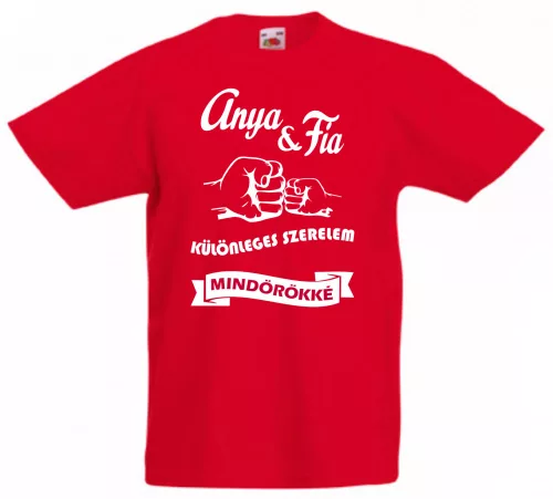 Anya Fia különleges szerelem gyerek póló