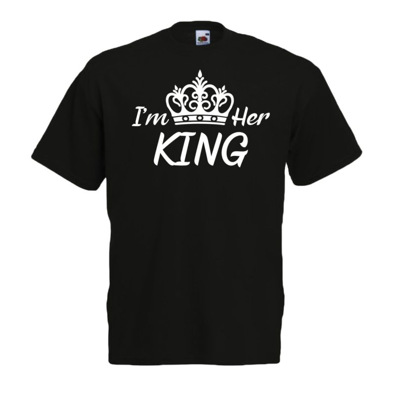 I'm Her King férfi póló