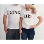 King & Queen Sakkos páros póló