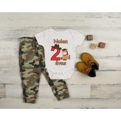 Lovas szülinapi baba body névvel