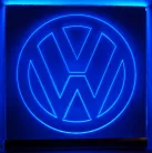 Volkswagen logó ledtábla