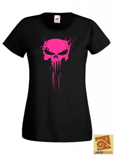 Koponyás női póló