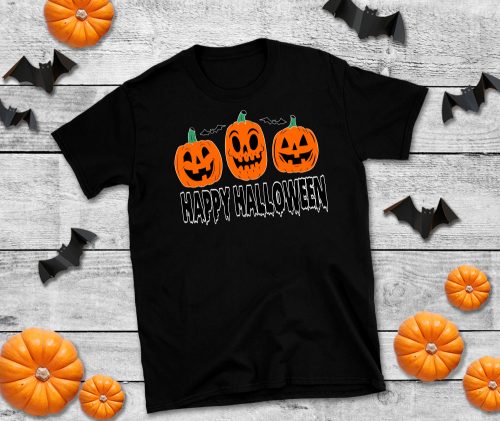 Happy halloween férfi póló