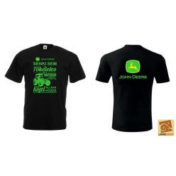 Egyedi férfi póló kétoldalas