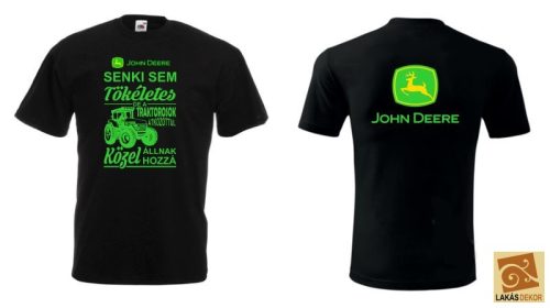 Egyedi férfi póló kétoldalas