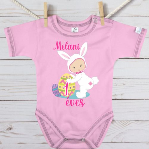 Nyuszis szülinapi lányos body 