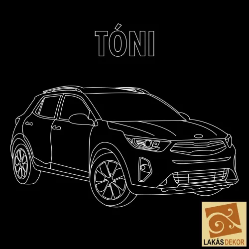 Kia Stronic ledtábla