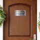  Gravírozott ajtó-postaláda tábla (GÓLYA MOTÍVUMMAL) - UV álló műanyagból