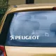 Oroszlán Ereje – Prémium Ágaskodó Oroszlános Peugeot Márkalogó Autós Szélvédőmatrica
