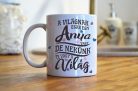 A világnak egy anya vagy – Egyedi bögre nagylánnyal, kisfiúval és babával