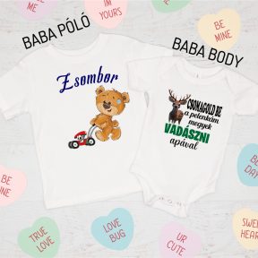 Egyéb mintás Baba body, Baba póló