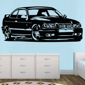 Járműves falmatricák