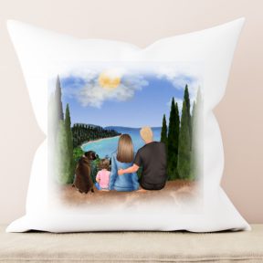 Egyedileg összeállított párna