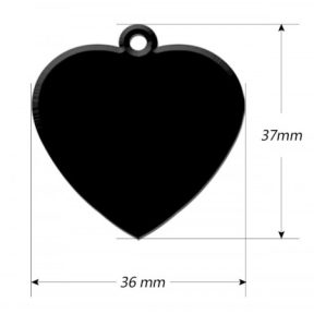 Szív alakú biléta