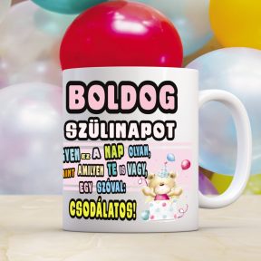 Születésnapi, névnapi bögrék