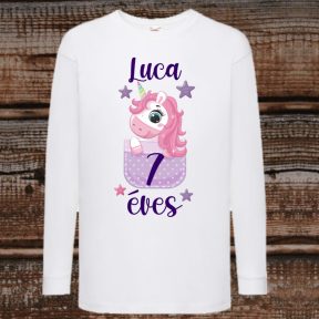 Gyerek hosszú ujjú póló (104cm-152cm)