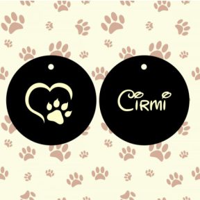 Kör alakú biléták 25mm (kicsi)