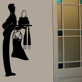 Előszoba falmatrica, szoba falmatrica