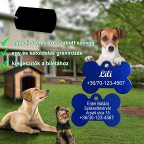 Két oldalas gravírozott biléták