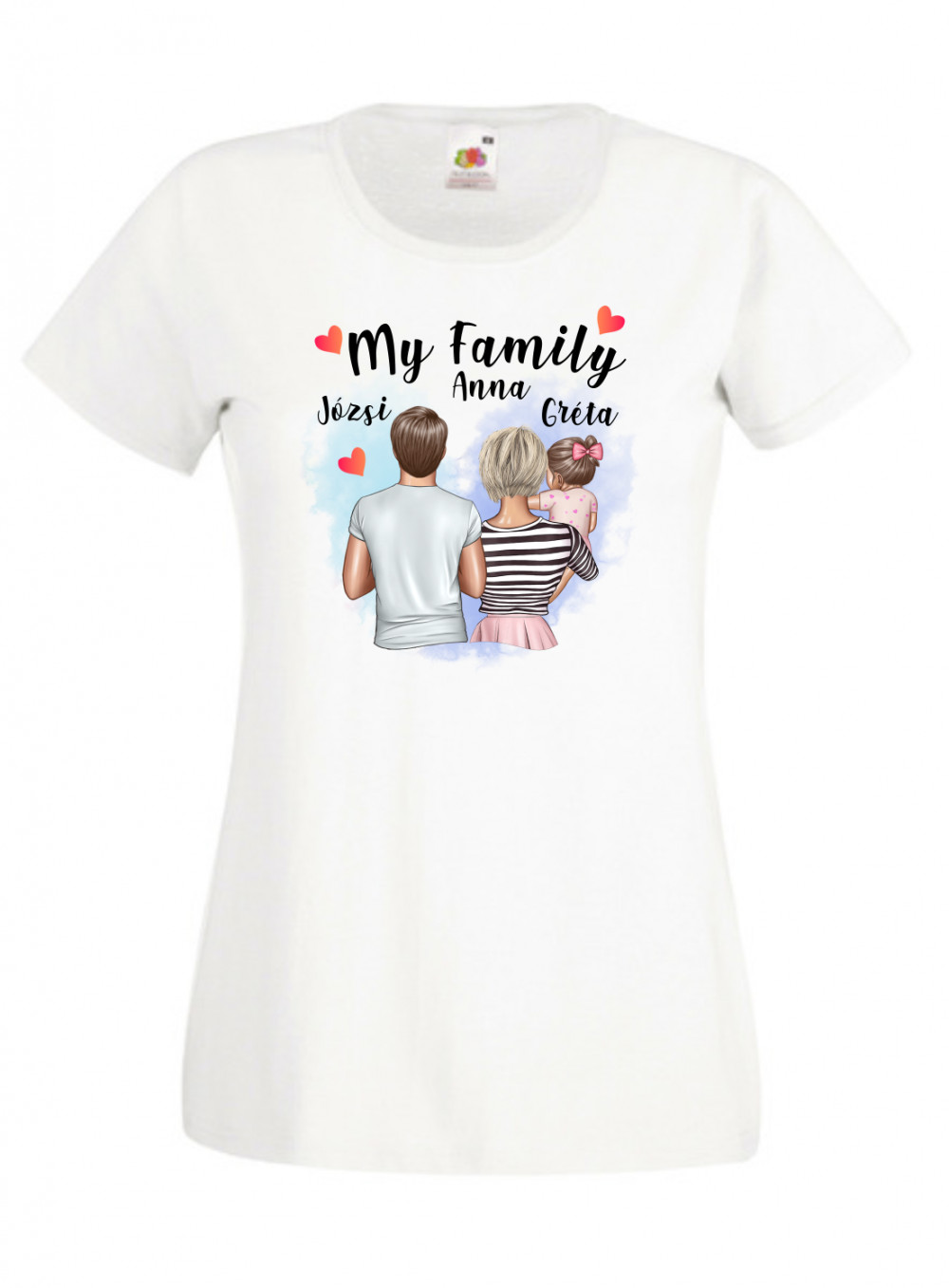 1. My Family családi női póló